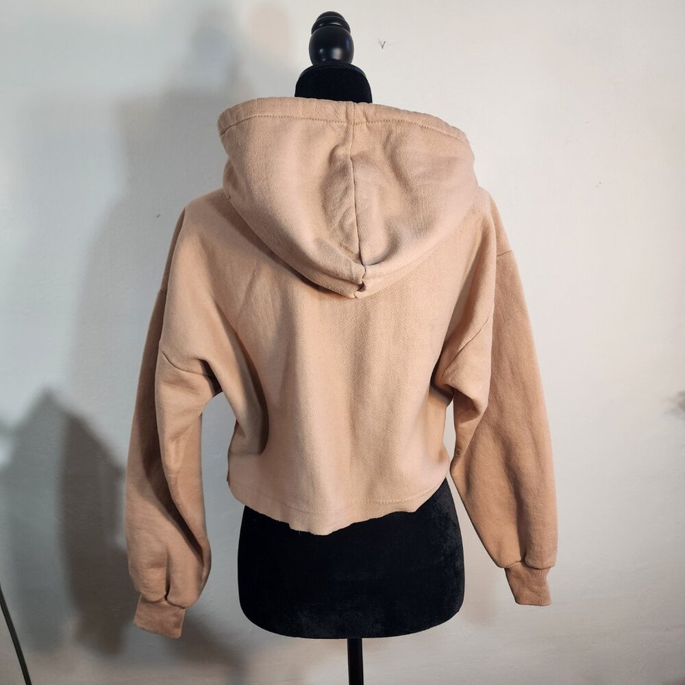 One-of-a-Kind Reworked Cropped Hoodie reworked by me - Picture 5 of 9